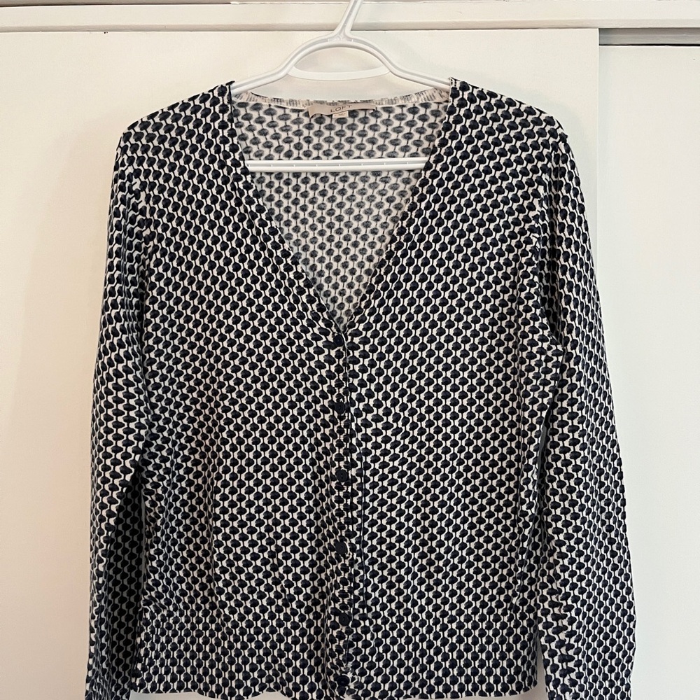 LOFT Set of 2 Cardigans, both size L
